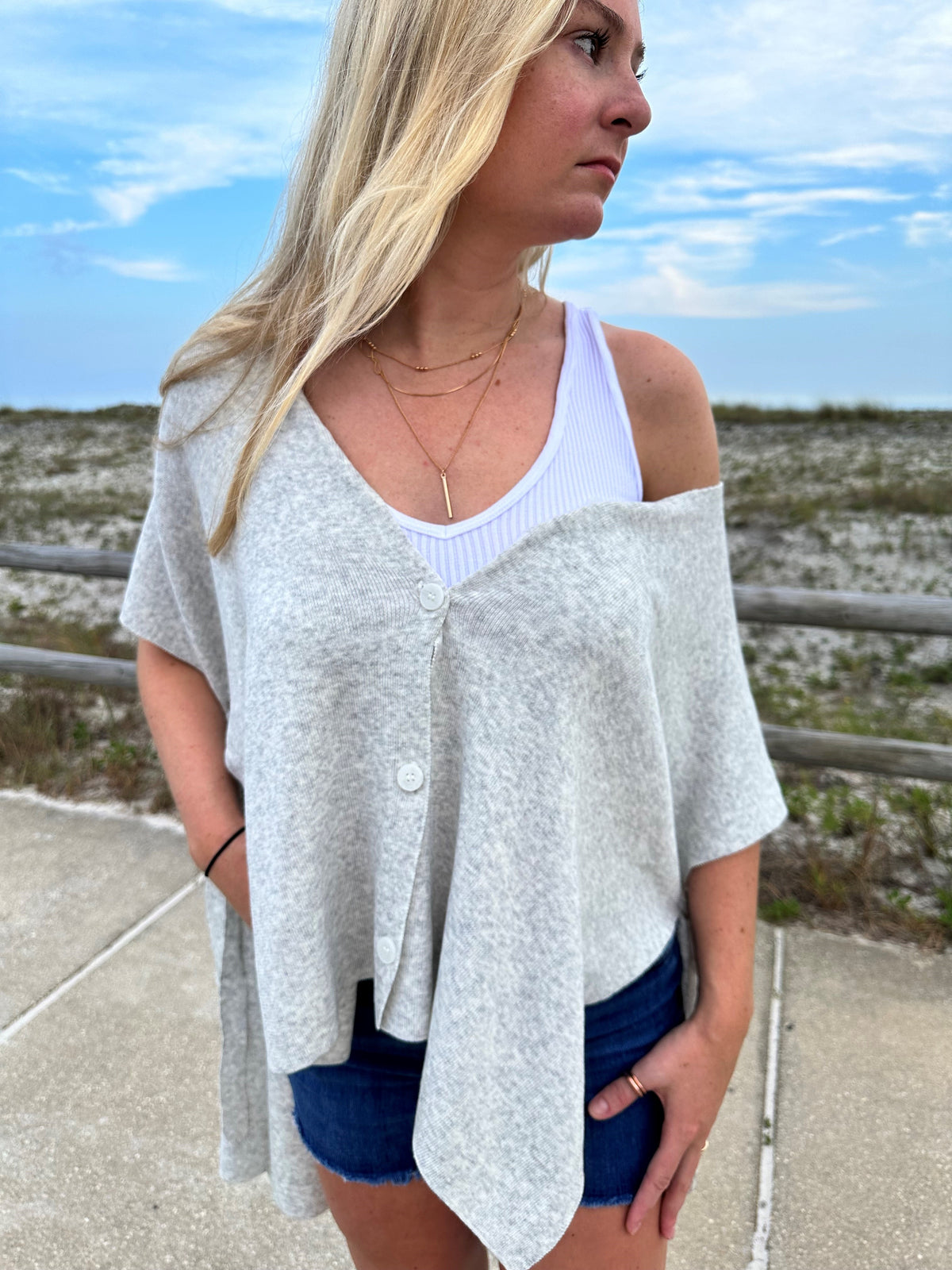 Bailee Knit Kimono Top