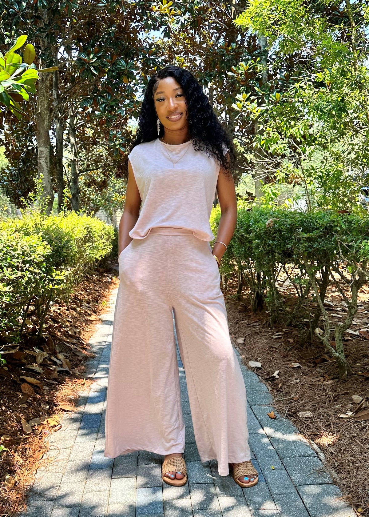 Maya Wide Leg Jumpsuit